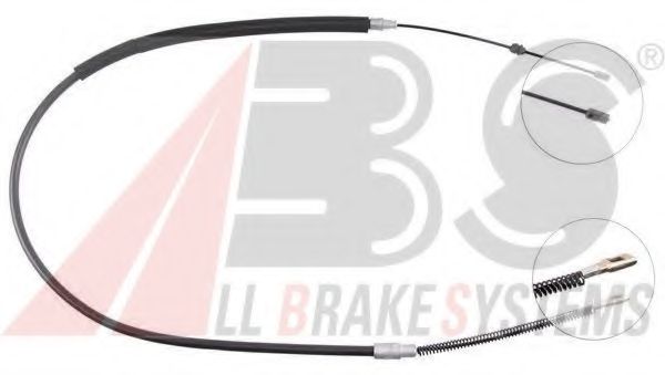 Трос, стояночная тормозная система A.B.S. K16457