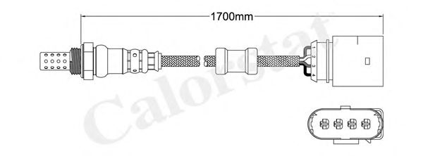 Лямбда-зонд CALORSTAT by Vernet LS140277