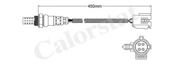 Лямбда-зонд CALORSTAT by Vernet LS140332