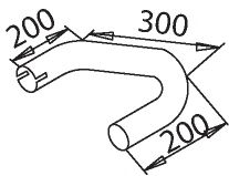 Труба выхлопного газа ZARA 9181