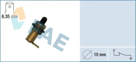 Выключатель, контакт двери FAE 67230