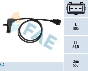 Датчик импульсов; Датчик импульсов, маховик FAE 79078