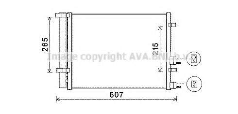 Конденсатор, кондиционер AVA QUALITY COOLING HYA5244D