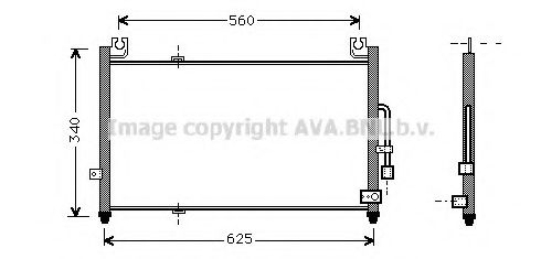 Конденсатор, кондиционер AVA QUALITY COOLING MZ5104