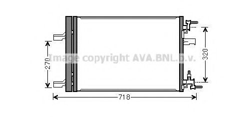 Конденсатор, кондиционер AVA QUALITY COOLING OLA5500D