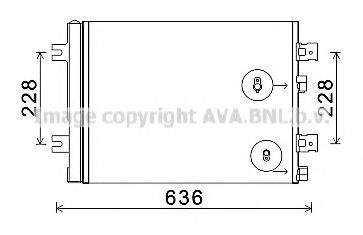 Конденсатор, кондиционер AVA QUALITY COOLING RT5467D