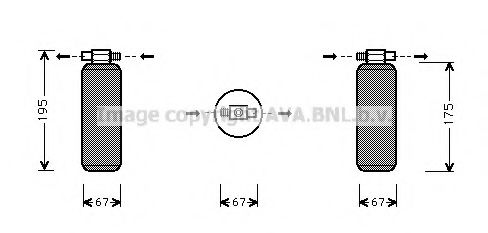 Осушитель, кондиционер AVA QUALITY COOLING RTD015