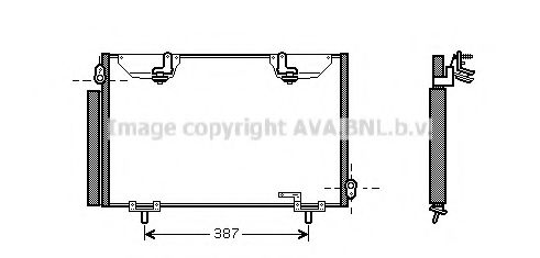 Конденсатор, кондиционер AVA QUALITY COOLING TO5328D