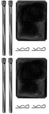 Комплектующие, колодки дискового тормоза MGA A126