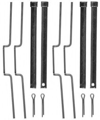 Комплектующие, колодки дискового тормоза MGA A149