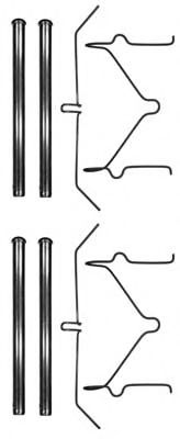 Комплектующие, колодки дискового тормоза MGA A75