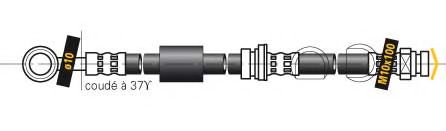 Тормозной шланг MGA F6419