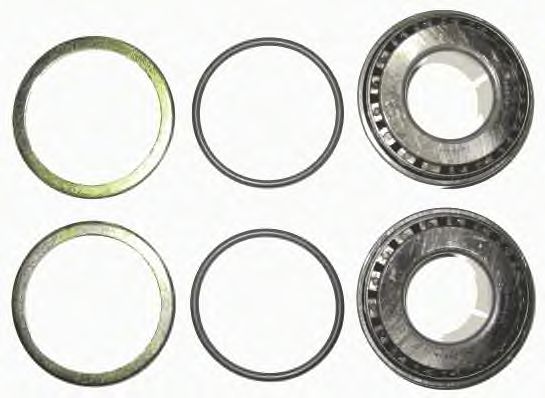 Ремкомплект, опора поворотной цапфы ZF Parts 8500010
