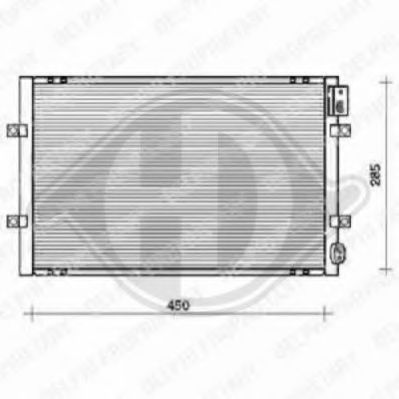 Конденсатор, кондиционер DIEDERICHS 8704001