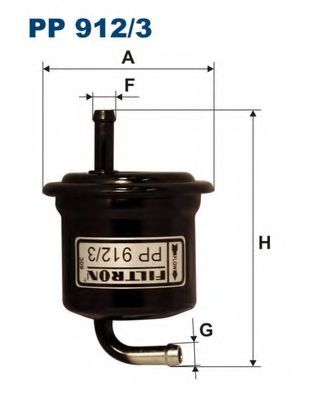 Топливный фильтр FILTRON PP912/3