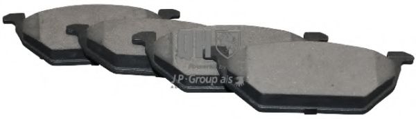 Комплект тормозных колодок, дисковый тормоз JP GROUP 1163600919