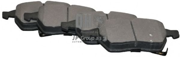 Комплект тормозных колодок, дисковый тормоз JP GROUP 1263602819