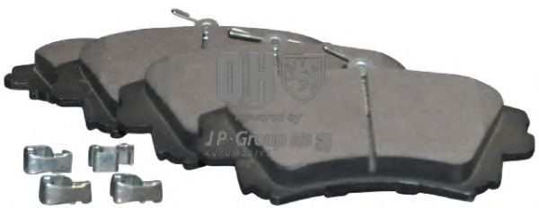Комплект тормозных колодок, дисковый тормоз JP GROUP 6163600219