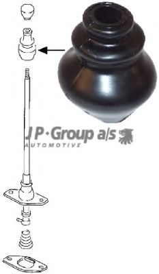 Обшивка рычага переключения JP GROUP 711200001