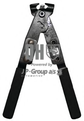 Зажимные щипцы, гофрированный чехол JP GROUP QJB15T
