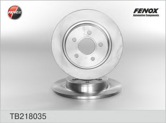 Тормозной диск FENOX TB218035
