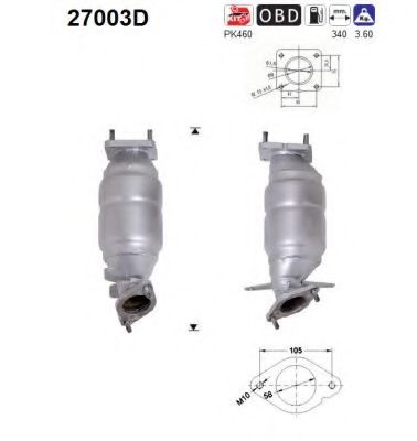 Катализатор AS 27003D