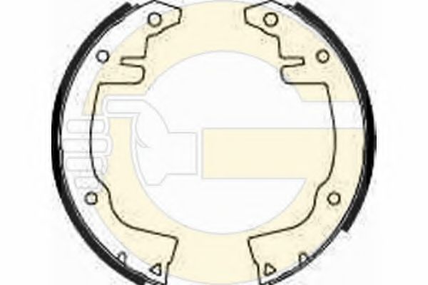 Комплект тормозных колодок GIRLING 5182683