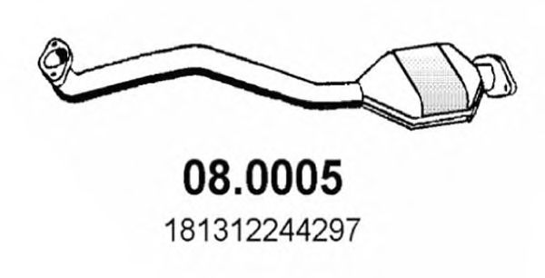 Катализатор ASSO 08.0005