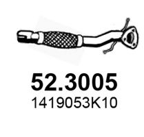 Труба выхлопного газа ASSO 52.3005