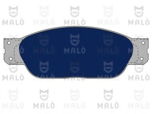 Комплект тормозных колодок, дисковый тормоз MALÒ 1050692