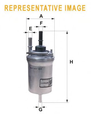 Топливный фильтр WIX FILTERS WF8386