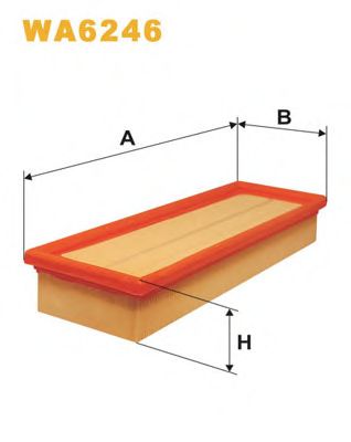 Воздушный фильтр WIX FILTERS WA6246