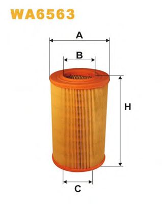 Воздушный фильтр WIX FILTERS WA6563