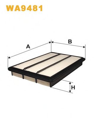Воздушный фильтр WIX FILTERS WA9481