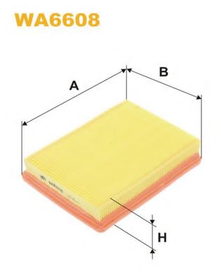 Воздушный фильтр WIX FILTERS WA6608