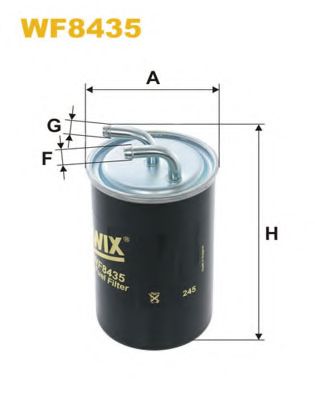 Топливный фильтр WIX FILTERS WF8435