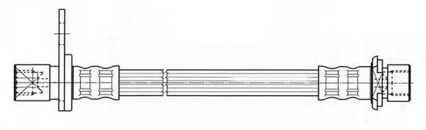 Тормозной шланг CEF 512381