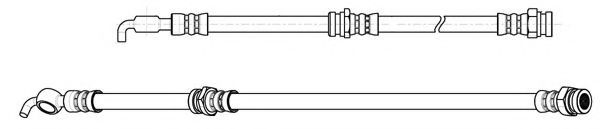 Тормозной шланг CEF 512421