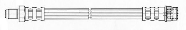 Тормозной шланг CEF 512445