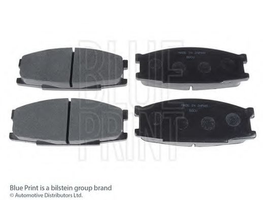 Комплект тормозных колодок, дисковый тормоз BLUE PRINT ADC44214