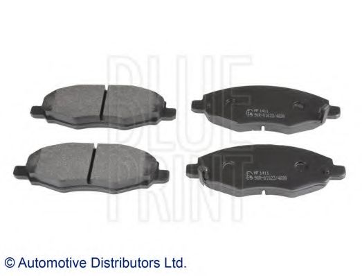 Комплект тормозных колодок, дисковый тормоз BLUE PRINT ADT342159