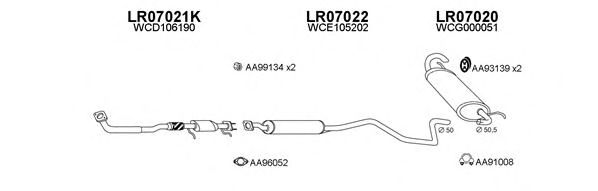 Система выпуска ОГ VENEPORTE 070008