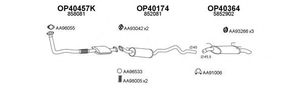 Система выпуска ОГ VENEPORTE 770073