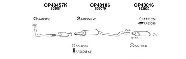 Система выпуска ОГ VENEPORTE 770106