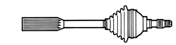 Приводной вал CEVAM 5116
