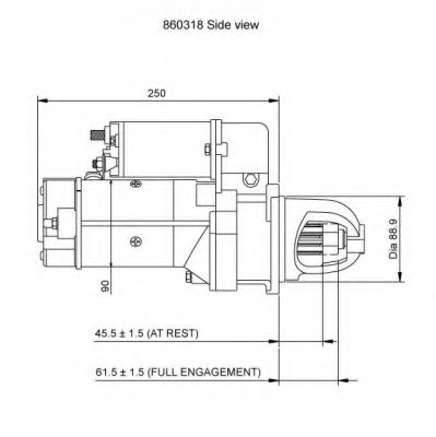 Стартер 555 017150