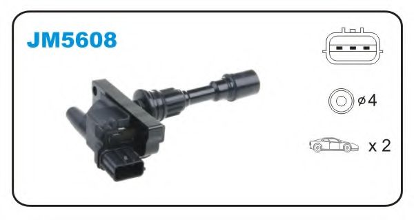 Катушка зажигания JANMOR JM5608