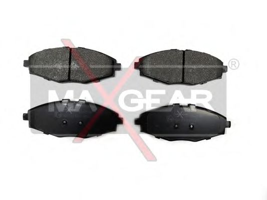 Комплект тормозных колодок, дисковый тормоз MAXGEAR 19-0536