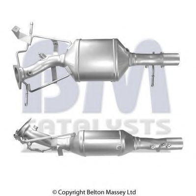 Сажевый / частичный фильтр, система выхлопа ОГ BM CATALYSTS BM11047