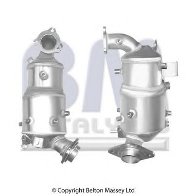 Сажевый / частичный фильтр, система выхлопа ОГ BM CATALYSTS BM11025H